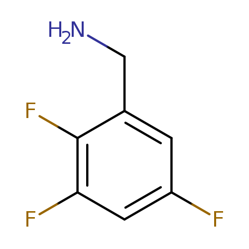 NCc1cc(F)cc(c1F)F