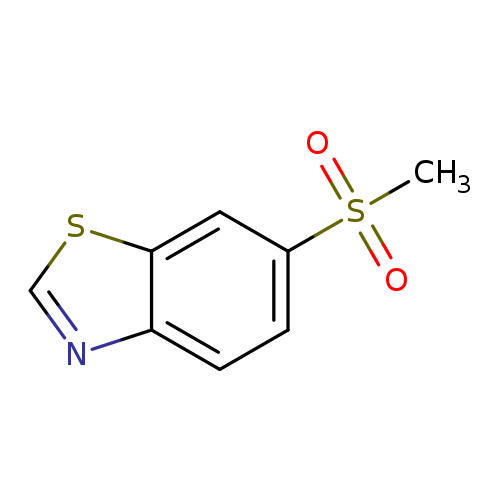 CS(=O)(=O)c1ccc2c(c1)scn2