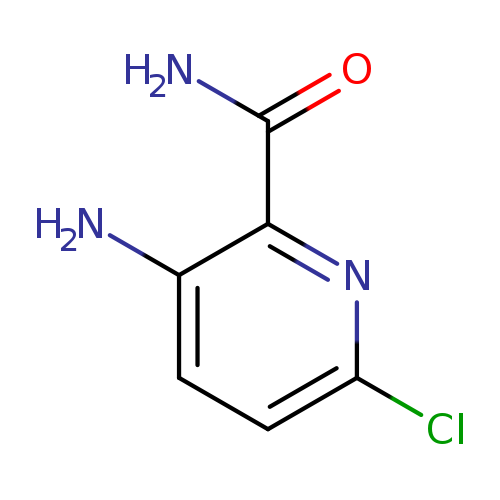 Clc1ccc(c(n1)C(=O)N)N