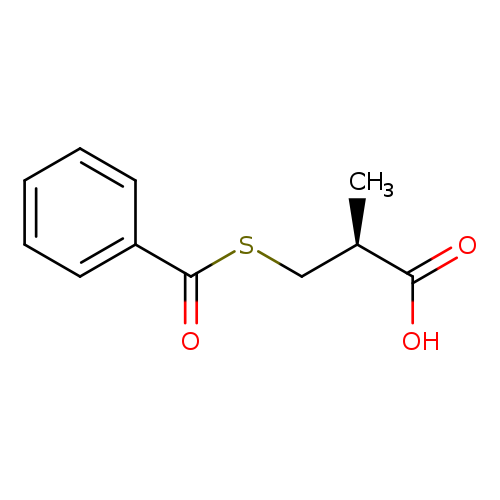 C[C@@H](C(=O)O)CSC(=O)c1ccccc1