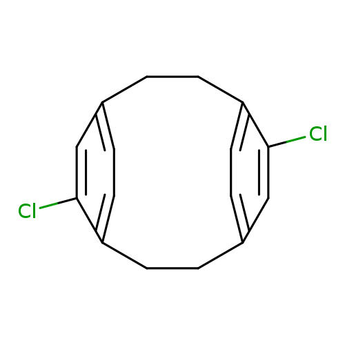 Clc1cc2CCc3ccc(CCc1cc2)cc3Cl