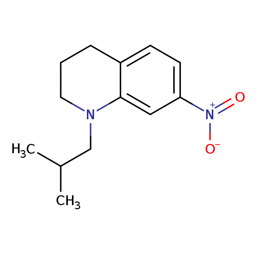 CC(CN1CCCc2c1cc(cc2)[N+](=O)[O-])C