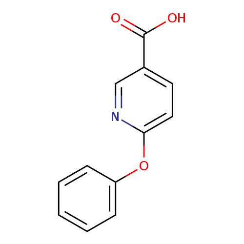 OC(=O)c1ccc(nc1)Oc1ccccc1