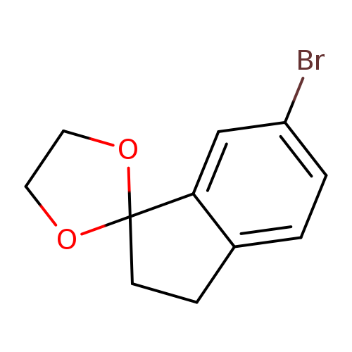 Brc1ccc2c(c1)C1(OCCO1)CC2