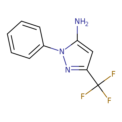 Nc1cc(nn1c1ccccc1)C(F)(F)F