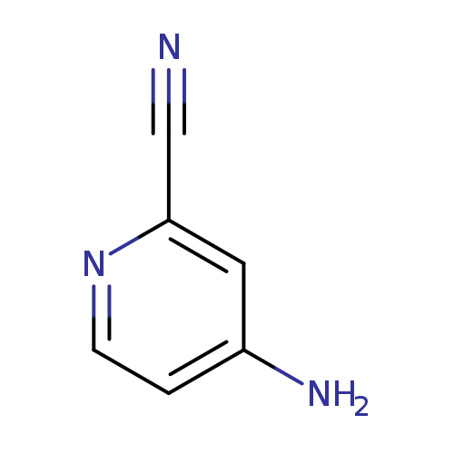 Nc1cc(ncc1)C#N