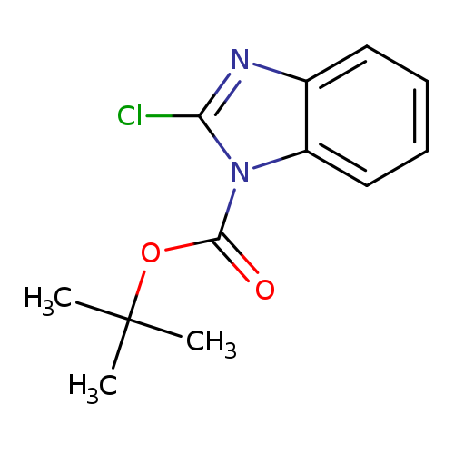 O=C(n1c(Cl)nc2c1cccc2)OC(C)(C)C