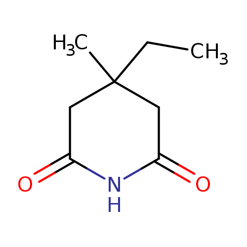 CCC1(C)CC(=O)NC(=O)C1