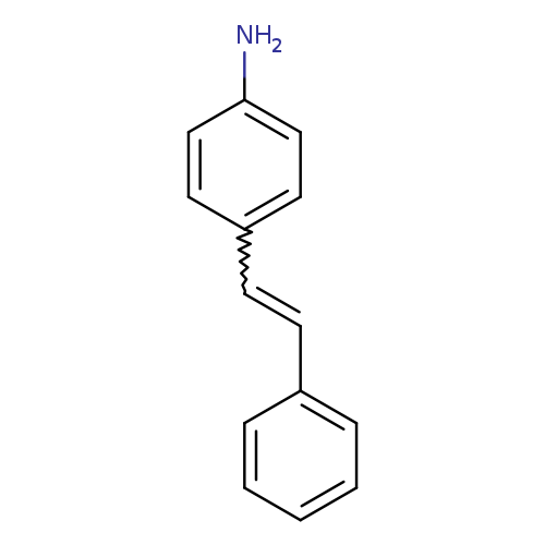 Nc1ccc(cc1)C=Cc1ccccc1