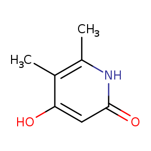 Cc1c(O)cc(=O)[nH]c1C