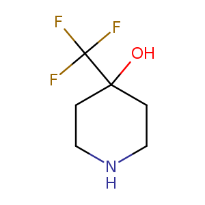 FC(C1(O)CCNCC1)(F)F