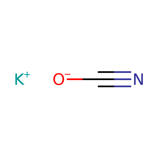 [O-]C#N.[K+]