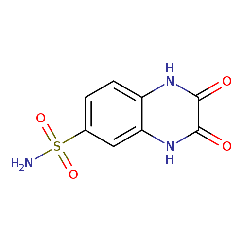 O=c1[nH]c2ccc(cc2[nH]c1=O)S(=O)(=O)N