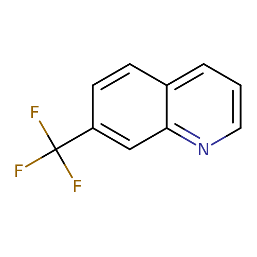 FC(c1ccc2c(c1)nccc2)(F)F
