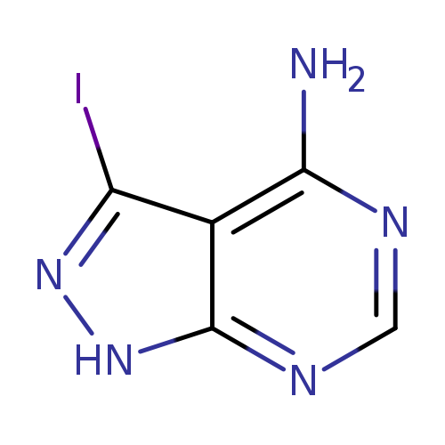 Nc1ncnc2c1c(I)n[nH]2