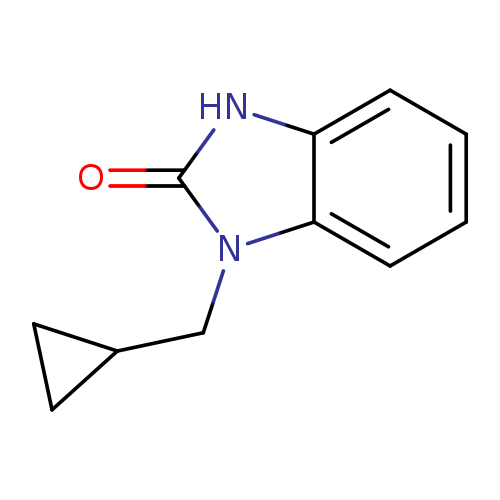 O=c1[nH]c2c(n1CC1CC1)cccc2