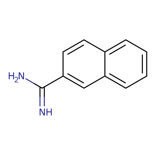 NC(=N)c1ccc2c(c1)cccc2