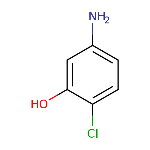 Nc1ccc(c(c1)O)Cl