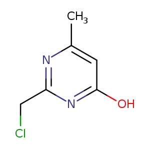 ClCc1nc(C)cc(n1)O