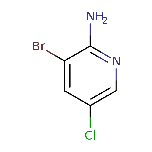 Clc1cnc(c(c1)Br)N