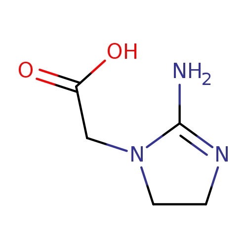 NC1=NCCN1CC(=O)O