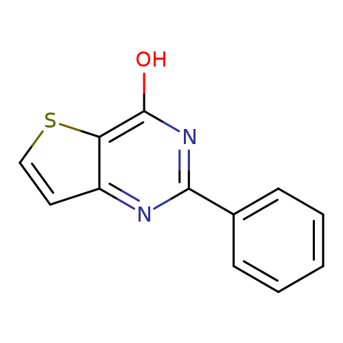 Oc1nc(nc2c1scc2)c1ccccc1