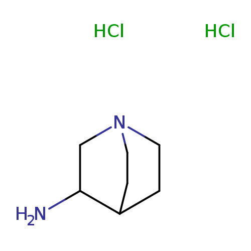 NC1CN2CCC1CC2.Cl.Cl