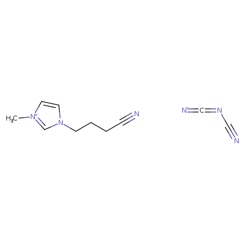 N#CCCCn1cc[n+](c1)C.[N-]=C=NC#N