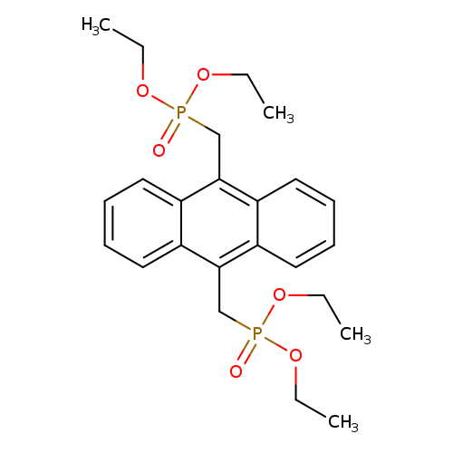 CCOP(=O)(Cc1c2ccccc2c(c2c1cccc2)CP(=O)(OCC)OCC)OCC