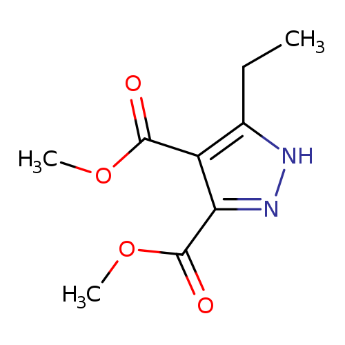 COC(=O)c1n[nH]c(c1C(=O)OC)CC