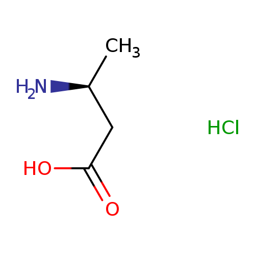 C[C@@H](CC(=O)O)N.Cl