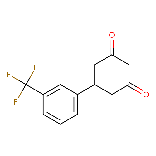 O=C1CC(=O)CC(C1)c1cccc(c1)C(F)(F)F