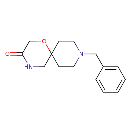 O=C1NCC2(OC1)CCN(CC2)Cc1ccccc1
