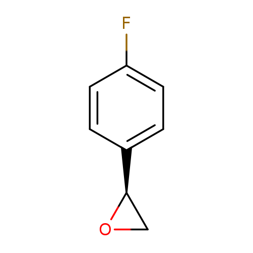 Fc1ccc(cc1)[C@@H]1OC1