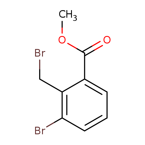 COC(=O)c1cccc(c1CBr)Br