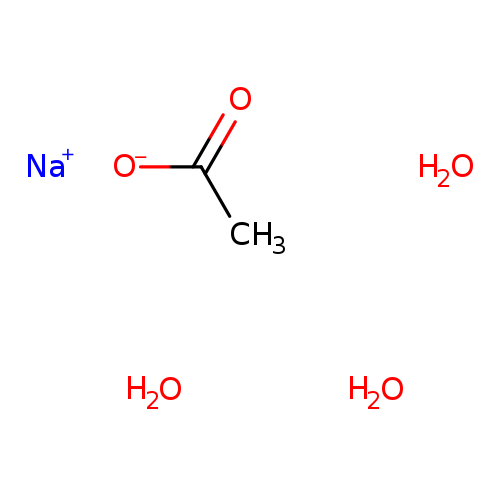 [O-]C(=O)C.O.O.O.[Na+]