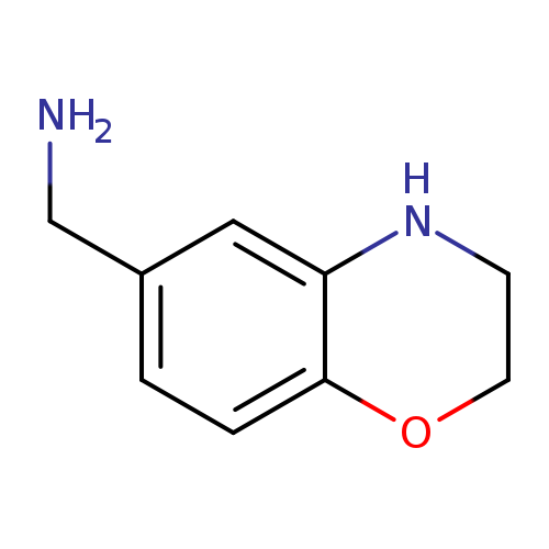 NCc1ccc2c(c1)NCCO2