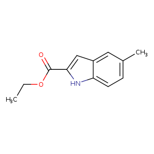 CCOC(=O)c1cc2c([nH]1)ccc(c2)C