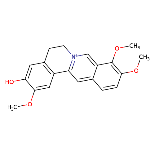 COc1cc2c(cc1O)CC[n+]1c2cc2ccc(c(c2c1)OC)OC