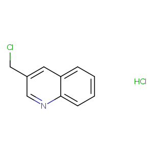 ClCc1cnc2c(c1)cccc2.Cl