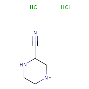 N#CC1NCCNC1.Cl.Cl