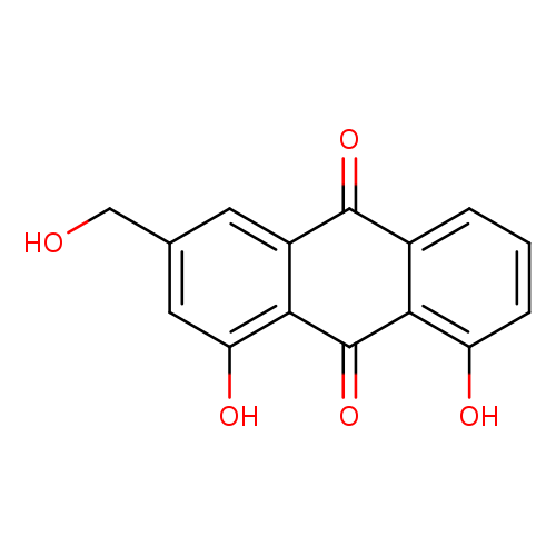 OCc1cc(O)c2c(c1)C(=O)c1c(C2=O)c(O)ccc1