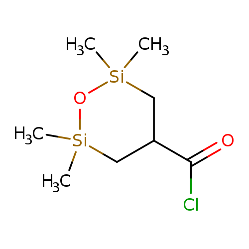 ClC(=O)C1C[Si](C)(C)O[Si](C1)(C)C