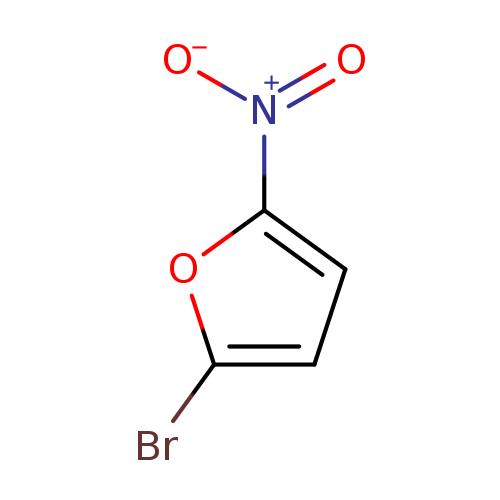 [O-][N+](=O)c1ccc(o1)Br