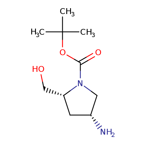 OC[C@H]1C[C@H](CN1C(=O)OC(C)(C)C)N