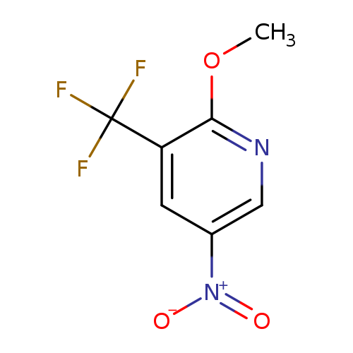 COc1ncc(cc1C(F)(F)F)[N+](=O)[O-]