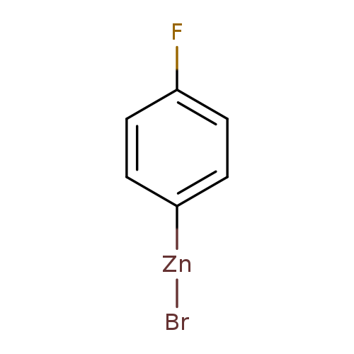 Br[Zn]c1ccc(cc1)F