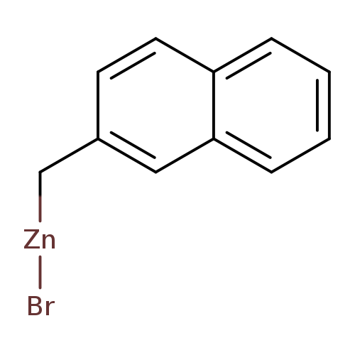 Br[Zn]Cc1ccc2c(c1)cccc2