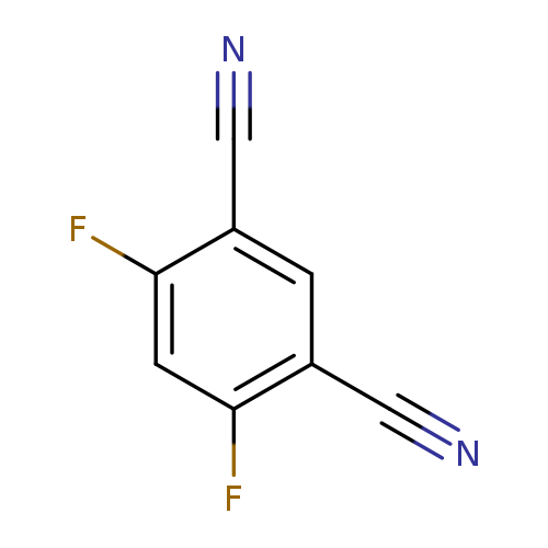 N#Cc1cc(C#N)c(cc1F)F