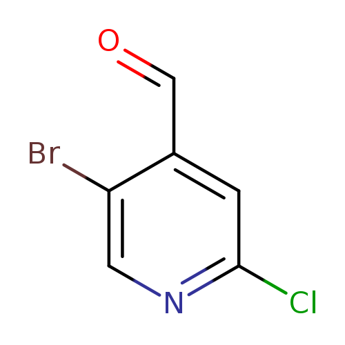 O=Cc1cc(Cl)ncc1Br